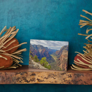 Zion Canyon Utah Fotoplaat