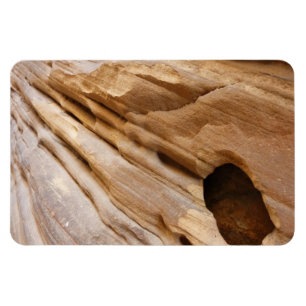 Zion Canyon Wand I Abstracte Natuurfotografie Magneet