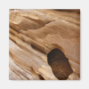 Zion Canyon Wand I Abstracte Natuurfotografie Magneet
