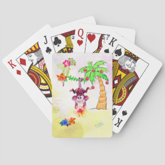 Zion de Monkey speelkaarten