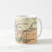 Zion - Grand Canyon Carte Mug (Devant droit)