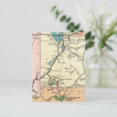 Zion - Grand Canyon Carte Vintage (Debout devant)