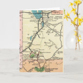 Zion - Grand Canyon Oude kaart (Gele Bloem)