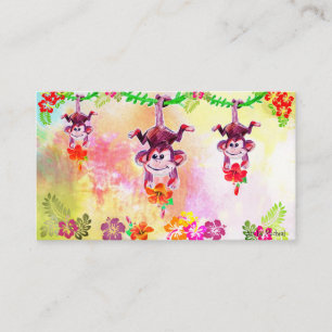 Zion Les Cartes de visite du singe