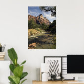 Zion Mountain Stream poster (Thuiskantoor)