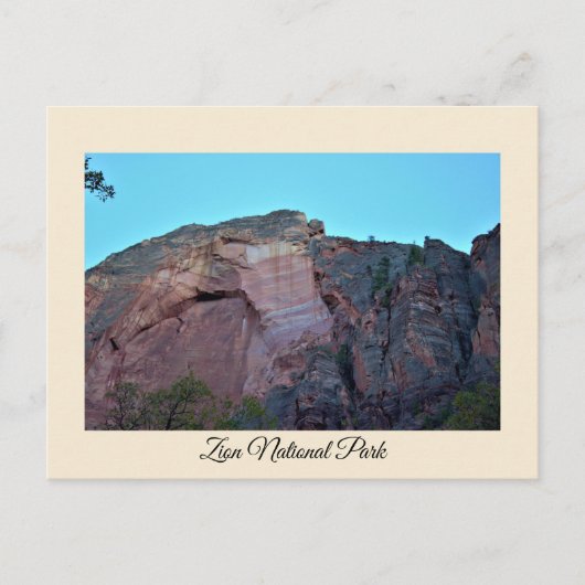 Zion National Park Briefkaart (Voorkant)