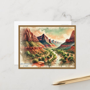 Zion National Park briefkaarten