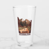 Zion National Park Glas (Voorkant)