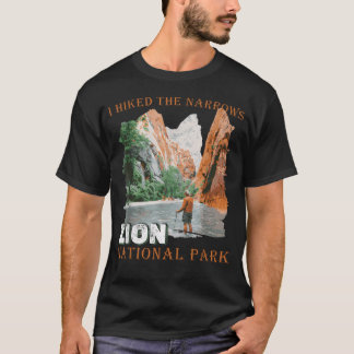 Zion National Park Ik wandelde door The Narrows Zi T-shirt