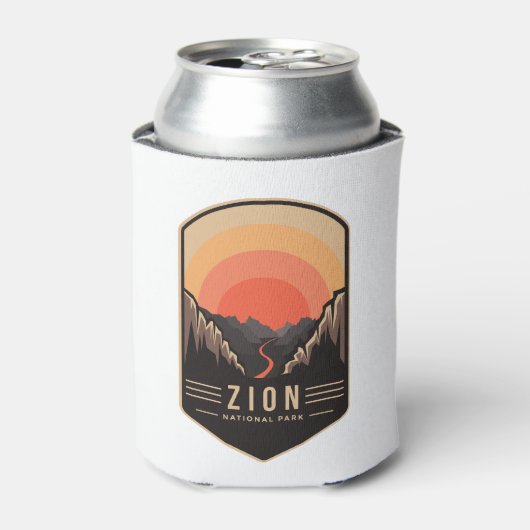 Zion National Park Merchandise Koelbox Blikjeskoeler (Blikje Voorkant)