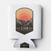 Zion National Park Merchandise Koelbox Blikjeskoeler (Achterkant)