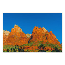 Zion National Park Photo Print Foto Afdruk
