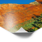 Zion National Park Photo Print Foto Afdruk (Hoek)