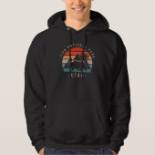 Zion National Park Retro Hoodie (Voorkant)