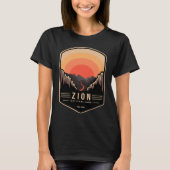 Zion National Park Retro T-shirt (Voorkant)