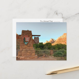 Zion National Park – Schitterende Reis Briefkaart