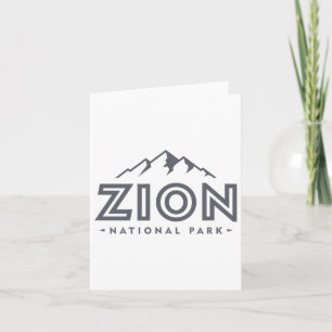 Zion National Park Shirt Utah Mountain Vrouwen Man Kaart