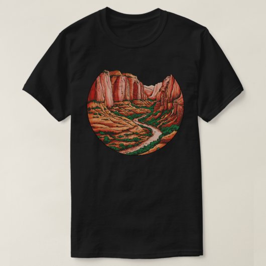 Zion National Park T-shirt (Design voorkant)