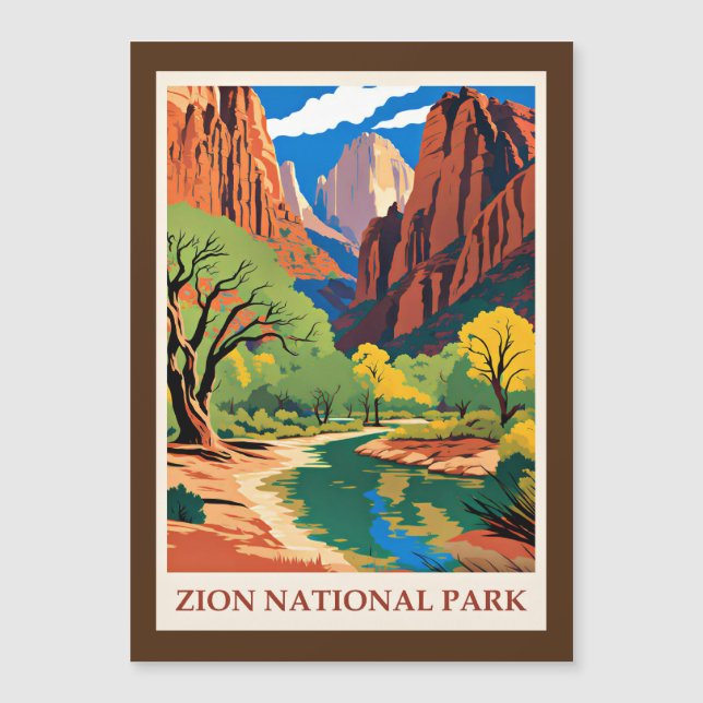 Zion National Park, Utah, (Voorkant)