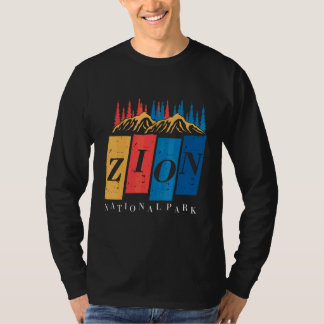 Zion National Park Utah Canyon Souvenir Wandelen C T-shirt