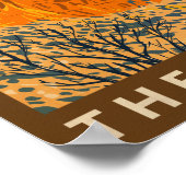 Zion National Park Utah de Grote Arch 2  Poster (Hoek)