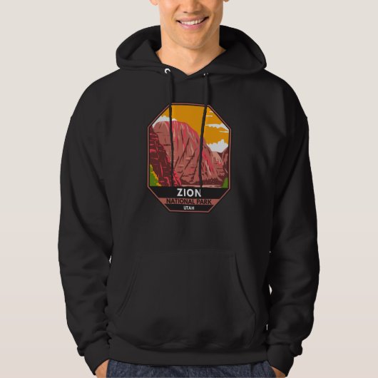 Zion National Park Utah  Hoodie (Voorkant)