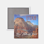 Zion National Park Utah Magneet (Voorkant / Achterkant)