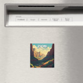 Zion National Park Utah Magneet (Insitu (Vaatwasser))