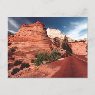 Zion National Park Utah Post card - Gepersonalisee Briefkaart
