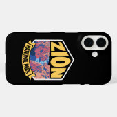 Zion National Park Utah Retro Case-Mate iPhone Case (Achterkant (horizontaal))