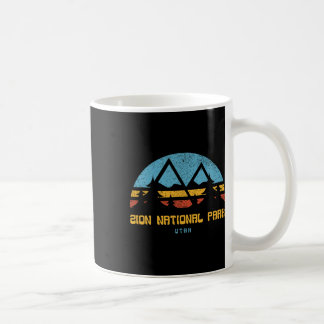 Zion National Park Utah Retro Vintage Hiking Gift  Koffiemok