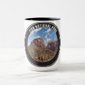 Zion National Park Utah  Retro Zion Canyon Mok (Midden)