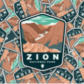 Zion National Park Utah | Sticker Die-Cut