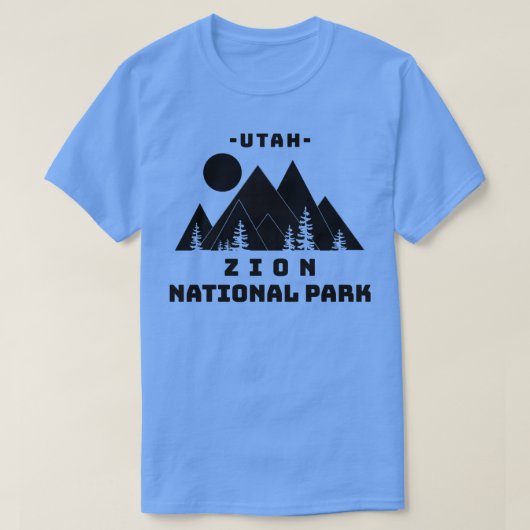Zion National Park Utah T-shirt (Design voorkant)