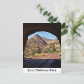 Zion National Park Utah Travel Briefkaarten (Staand voorkant)