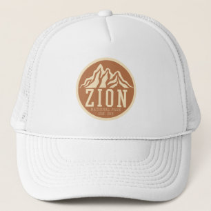 Zion National Park Utah USA Outdoor Retro Trucker Pet