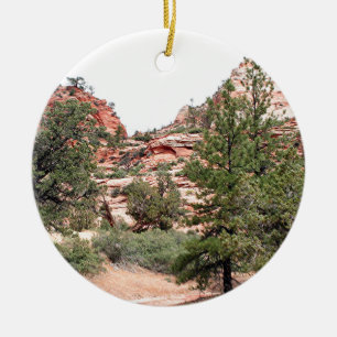 Zion National Park, Utah, Verenigde Staten 16 Keramisch Ornament