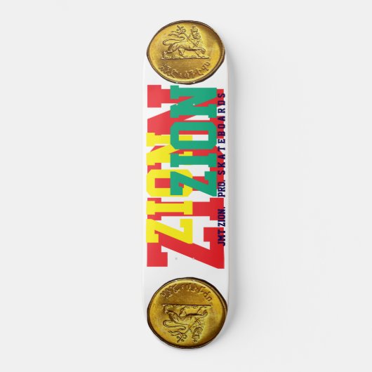 ZION OFFICIAL Skateboard (Voorkant)