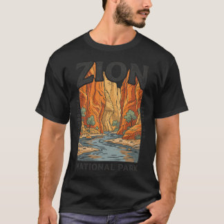 Zion The Narrows Utah Nationale parken Buiten T-shirt