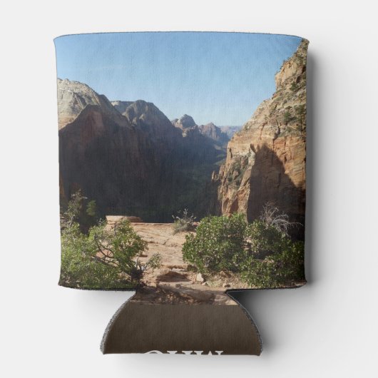 Zion uit Angels Landing Trail Zion National Park Blikjeskoeler (Achterkant)