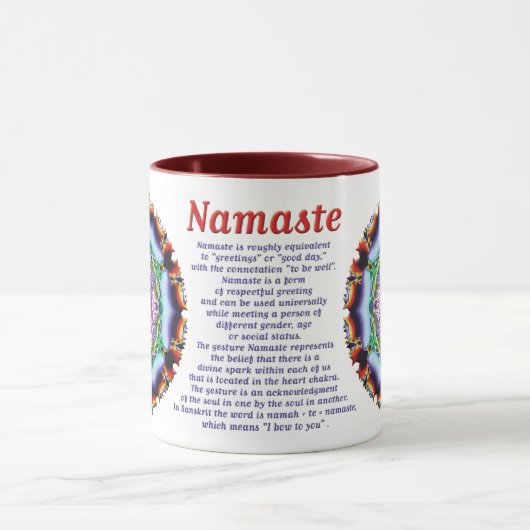 Zionesque Namaste Mug (Centre)