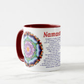 Zionesque Namaste Mug (Devant gauche)