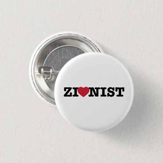 zionistische Button (Voorkant /achterkant)
