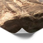 Zion's weeping Rock in Zion National Park Poster (Hoek)