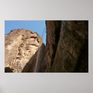 Zion's Weeping Rock in Zion National Park Poster