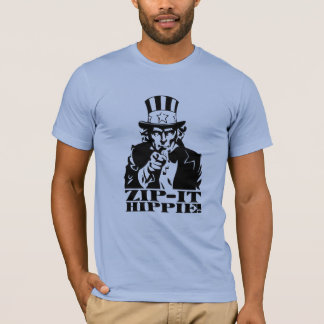 Zip het Hippie! T-shirt