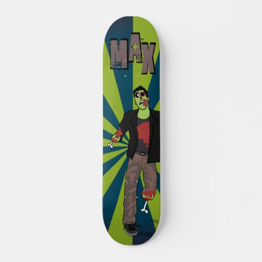 Zip het Zombie Skateboard (Voorkant)