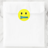 'zip it FACE STICKERS (Sac)