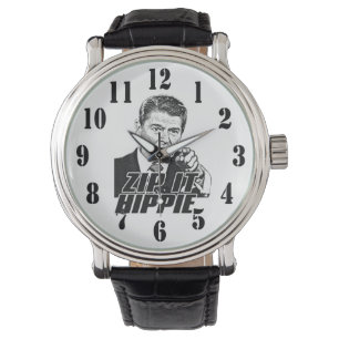 ZIP IT HIPPIE HORLOGE