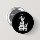 Zip it Hippie Ronde Button 5,7 Cm (Voorkant /achterkant)